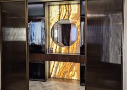 Гардеробная под заказ: Оникс и Индивидуальный дизайн