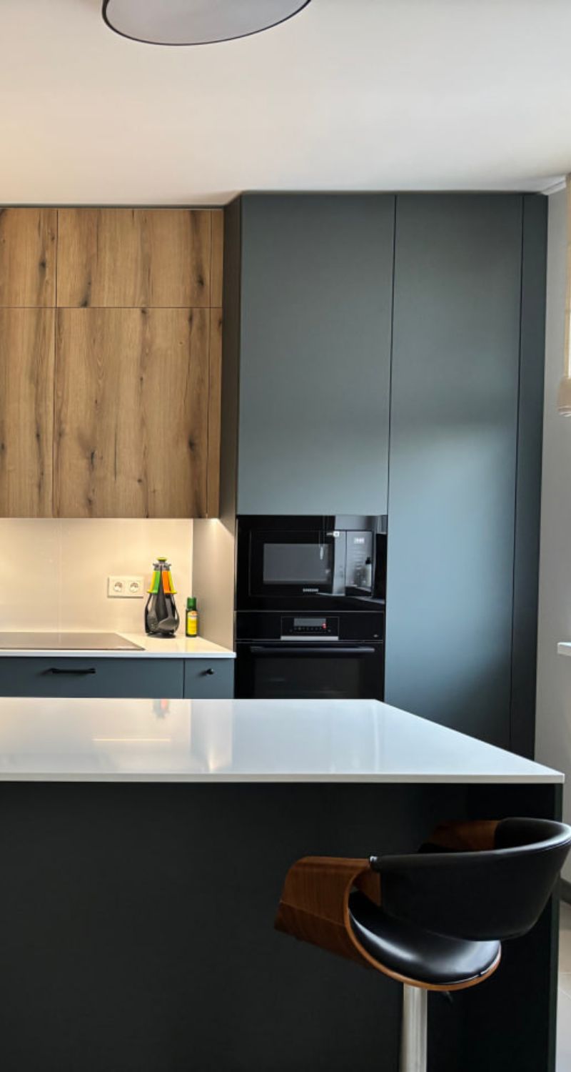 Под заказ кухня МДФ ламинированный