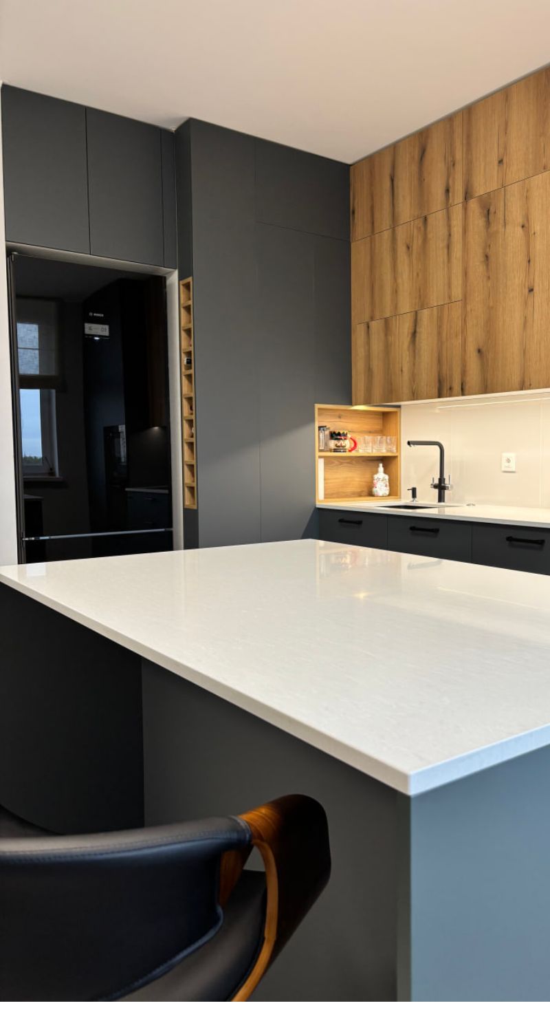 Кухня с островом под заказ